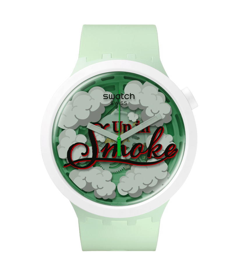 ساعت سواچ مدل SWATCH UP IN SMOKE (SB03Z103)
